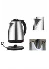 Mey İthalat® Su Isıtıcı 220 - 240 V Paslanmaz Çelik Kettle Uzun Ömürlü 2000 Watt