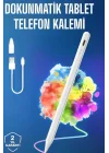 Mey İthalat® Tablet Kalemi iOS Android Windows Uyumlu Yedek Uçlu Universal Çizim Kalemi