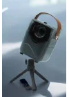 Mey İthalat® Taşınabilir Android Projeksiyon Wifi Destekli 4K Multimedia Tabanlı Ev Ve Ofis Tipi