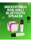 Mey İthalat® Taşınabilir Bluetooth Karaoke Sistemi – Geniş Pil Kapasitesi
