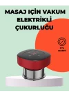 Mey İthalat® Taşınabilir Elektrikli Kupa Terapisi Masaj Cihazı Boyun Sırt Bacak