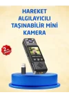 Mey İthalat® Taşınabilir Full HD Mini Kamera TFT Ekranlı