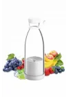 Mey İthalat® Taşınabilir Kablosuz Şarjlı Kişisel Smoothie El Blender Mini Meyve Sıkacağı