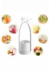 Mey İthalat® Taşınabilir Kablosuz Şarjlı Kişisel Smoothie El Blender Mini Meyve Sıkacağı