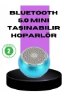 Mey İthalat® Taşınabilir Mini Bluetooth Hoparlör 9m Menzil Dahili Mikrofon