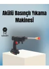 Mey İthalat® Taşınabilir Şarjlı Basınçlı Yıkama Tabancası Köpük Aparatlı
