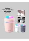 Mey İthalat® Taşınabilir USB Mini Nemlendirici – LED Aydınlatmalı, Çift Püskürtme Modu