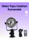 Mey İthalat® Taşınabilir ve Dayanıklı Plastik Kristal LED Disko Işığı
