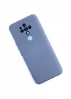 Mey İthalat®  Tecno Camon 16 Kılıf Nano içi Kadife Silikon - Gri