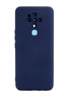 Mey İthalat®  Tecno Camon 16 Kılıf Nano içi Kadife Silikon - Lacivert