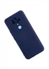 Mey İthalat®  Tecno Camon 16 Kılıf Nano içi Kadife Silikon - Lacivert
