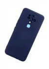 Mey İthalat®  Tecno Camon 16 Kılıf Nano içi Kadife Silikon - Lacivert