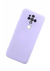 Mey İthalat®  Tecno Camon 16 Kılıf Nano içi Kadife Silikon - Lila