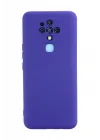 Mey İthalat®  Tecno Camon 16 Kılıf Nano içi Kadife Silikon - Mor