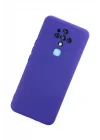 Mey İthalat®  Tecno Camon 16 Kılıf Nano içi Kadife Silikon - Mor
