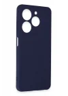 Mey İthalat®  Tecno Spark Go 2024 Kılıf First Silikon - Lacivert