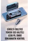 Mey İthalat® Telefon Standlı Bluetooth Kulaklık Aynalı Yüksek Ses Kaliteli