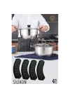 Mey İthalat® Tencere Tutucu Silikon 4 ADET 720172