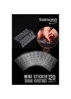 Mey İthalat® Tırnak Yapıştırıcı Solingen Mini Sticker 120 Adet