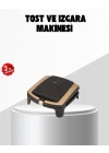 Mey İthalat® Tost Makinesi Ev Tipi Pratik Kullanım 4 Tost Kapasiteli
