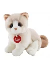 Mey İthalat® Kitty Peluş Beyaz Bej Kedi 20 cm