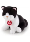 Mey İthalat® Peluş Siyah Beyaz Kedi 20 cm