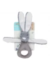 Mey İthalat®  Tutmalı Peluş Mini Tavşan 842 Gri