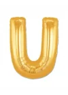 Mey İthalat® U Harf Folyo Balon Altın Renk  40 inç