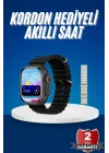 Mey İthalat® Ultra Akıllı Saat 49 Mm Çift Kordonlu Arama Cevaplama Bluetooth Bağlantılı