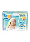 Mey İthalat®   Aktif Sensitive Islak Havlu Mendil 3Lü 156 Yaprak