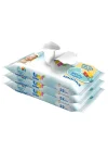 Mey İthalat®   Aktif Sensitive Islak Havlu Mendil 3Lü 156 Yaprak