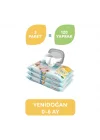 Mey İthalat®   Yenidoğan Islak Havlu Mendil 3Lü 120 Yaprak