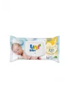 Mey İthalat®   Yenidoğan Islak Havlu Mendil Tekli Paket 40Lı