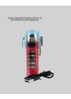 Mey İthalat® USB Şarjlı Suya Dayanıklı Elektrikli Çakmak
