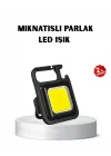 Mey İthalat® USB Type-C Şarjlı Mini Fener – Manyetik, Katlanabilir ve Şişe Açacaklı Tasarım