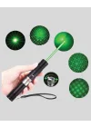 Mey İthalat® Uzun Mesafe Görünürlüklü Yeşil Lazer Pointer Şarjlı