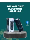 Mey İthalat® Uzun Pil Ömrü Sunan Kablosuz Bluetooth Hoparlör