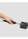 Mey İthalat® Uzun Saplı Izgara Temizleme Fırçası Çelik Telli
