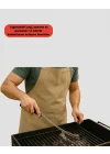 Mey İthalat® Uzun Saplı Izgara Temizleme Fırçası Çelik Telli
