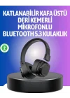 Mey İthalat® Uzun Süreli Rahat Kullanım İçin Kablosuz Bluetooth Kulaklık