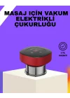Mey İthalat® Vakumlu Masaj Aleti Çok Kademeli Emme Isıtmalı Ev Tipi Terapi