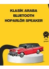Mey İthalat® Vintage Tasarımlı LED Işıklı Bluetooth Hoparlör 10W