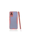 Mey İthalat®  Vivo V21 Kılıf Platin Silikon - Pembe