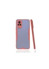 Mey İthalat®  Vivo V21 Kılıf Platin Silikon - Pembe