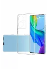 Mey İthalat®  Vivo V29 Lite Kılıf Lüx Şeffaf Silikon