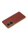 Mey İthalat®  Vivo V29 Lite Kılıf Volet Silikon - Kırmızı