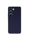 Mey İthalat®  Vivo V30 Lite 4G Kılıf First Silikon - Lacivert