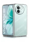 Mey İthalat®  Vivo V30e Kılıf Lüx Şeffaf Silikon