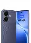 Mey İthalat®  Vivo V60 Lite Auto Focus Karbon Kapak - Lacivert