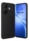 Mey İthalat®  Vivo V60 Lite Auto Focus Karbon Kapak - Siyah